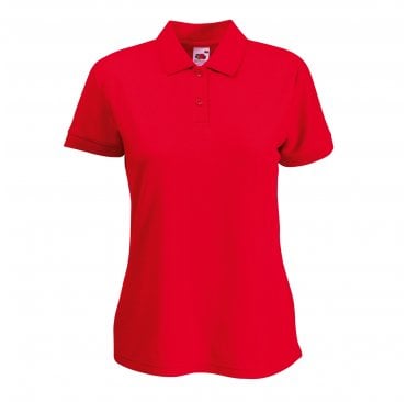 Lady Fit Polycotton Pique Poloshirt