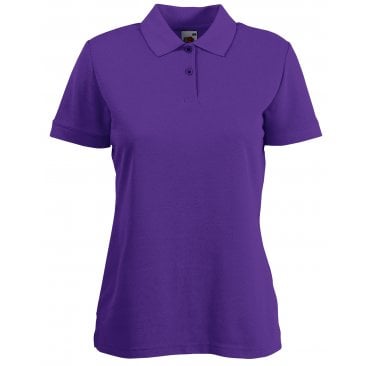 Lady Fit Polycotton Pique Poloshirt