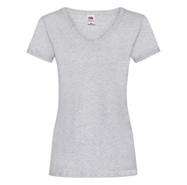 Lady Fit Value V Neck T-Shirt