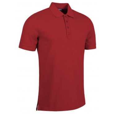 Mens Cotton Pique Golf Polo Shirt