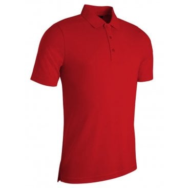 Mens Performance Pique Golf Polo Shirt