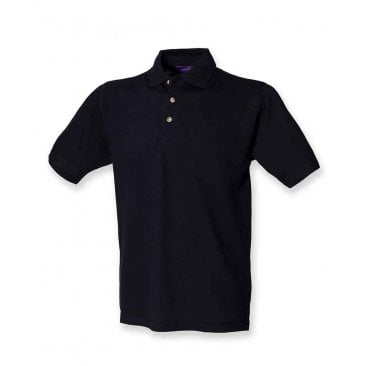 Henbury Classic Heavy Cotton Pique Polo Shirt