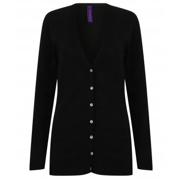 Ladies Cotton Acrylic V Neck Cardigan