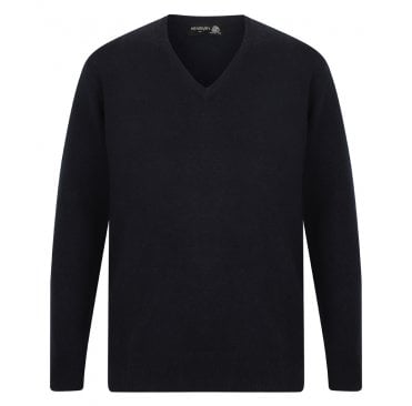 Lambswool V Neck Sweater