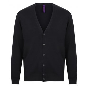 Lightweight Cotton Acrylic V Neck Cardigan