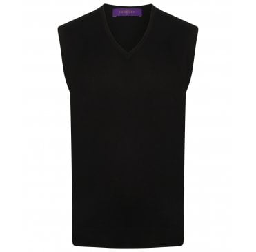 Lightweight Sleeveless Cotton Acrylic V Neck Sweater
