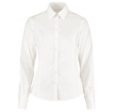 Ladies Long Sleeve Tailored Business Shirt 