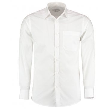 Long Sleeve Tailored Poplin Shirt