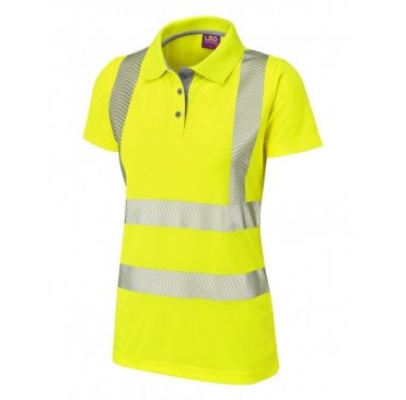 Pippacott ISO 20471 Class 2 Coolviz Ultra Women's Polo Shirt  
