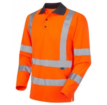 Woolsery ISO 20471 Class 3 Coolviz Sleeved Polo Shirt 