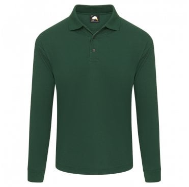 Weaver Premium Long Sleeve Poloshirt