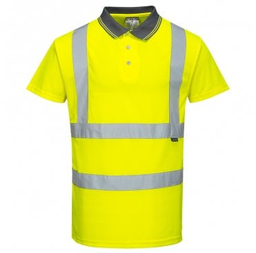 Hi-Vis Short Sleeve Polo