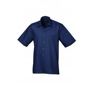 Short Sleeve Poplin Shirt 
