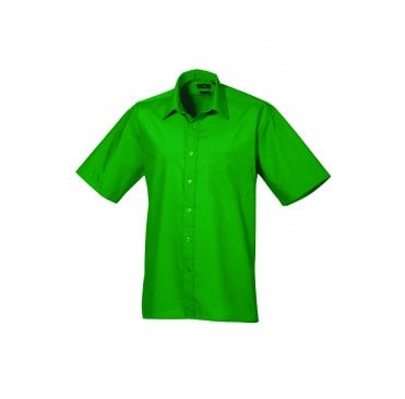 Short Sleeve Poplin Shirt 