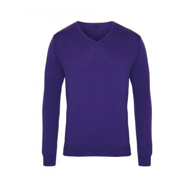 Sweater V Neck Cotton Acylic INCLUDING EMBROIDERED LOGO