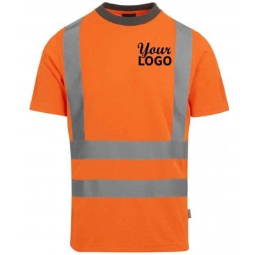 Regatta High Visibility T-Shirt Left Breast Logo Included