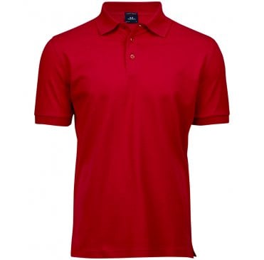 Luxury Stretch Pique Polo Shirt 