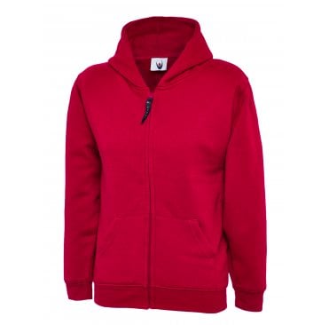Childrens Classic Full Zip Hooded Sweatshirt