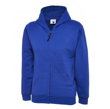 Childrens Classic Full Zip Hooded Sweatshirt