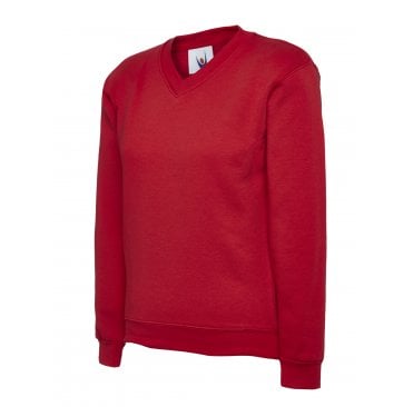 Childrens V Neck Sweatshirt