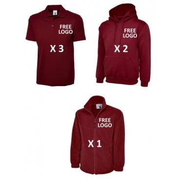 HOODYPACK Embroidered Clothing Pack