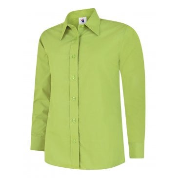 Ladies Poplin Full Sleeve Shirt