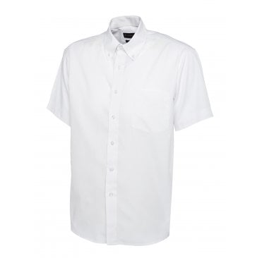 Mens Pinpoint Oxford Half Sleeve Shirt