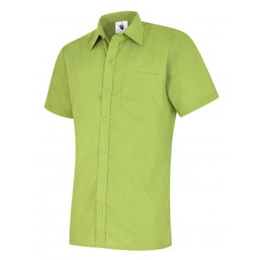 Mens Poplin Half Sleeve Shirt
