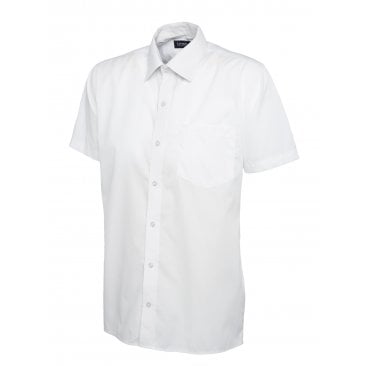 Mens Poplin Half Sleeve Shirt